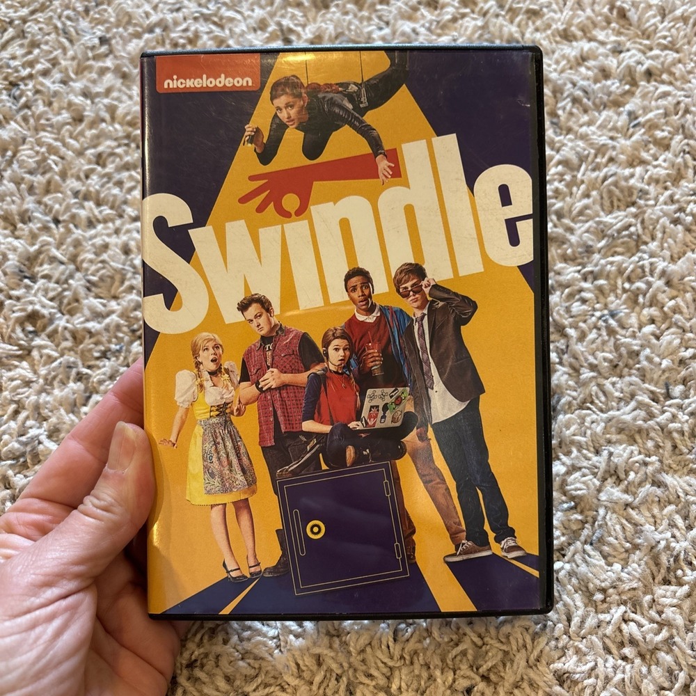 Blu-ray Nickelodeon Swindle RARE‎ 2013 OOP - Jeanette McCurdy - Ariana Grande